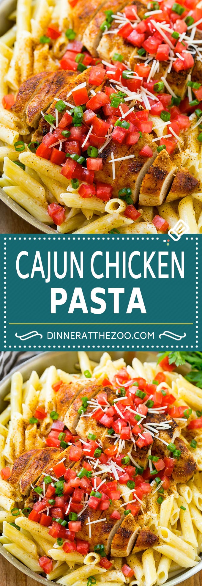 Cajun Chicken Pasta Recipe | Chili's Copycat Recipe | Cajun Chicken | Creamy Chicken Pasta #chicken #pasta #dinneratthezoo